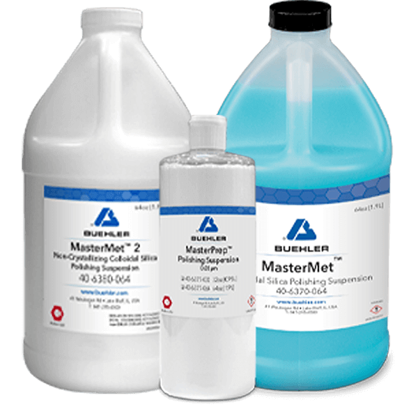 Final Polishing Suspensions and Powders